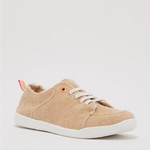 New‎ in box Tan vionic beach PISMO Lace Up Casual Shoes terry cloth
